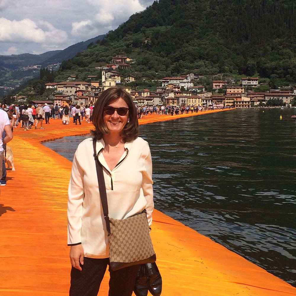 The Floating Piers by Christo, 2016, Monte Isola, Italy
